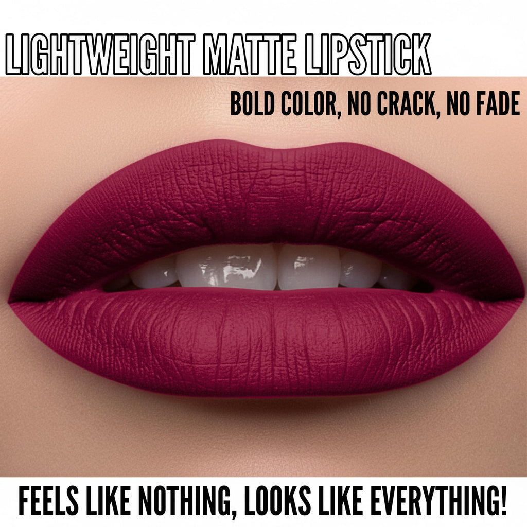 Mynena Hydrating Berry Red Matte Liquid Lipstick Long Lasting - Lisy