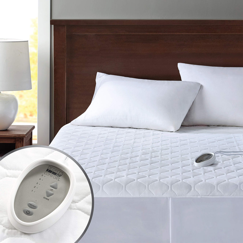 Degrees of Comfort Heated Mattress Pad, Full Electric Bed Warmer