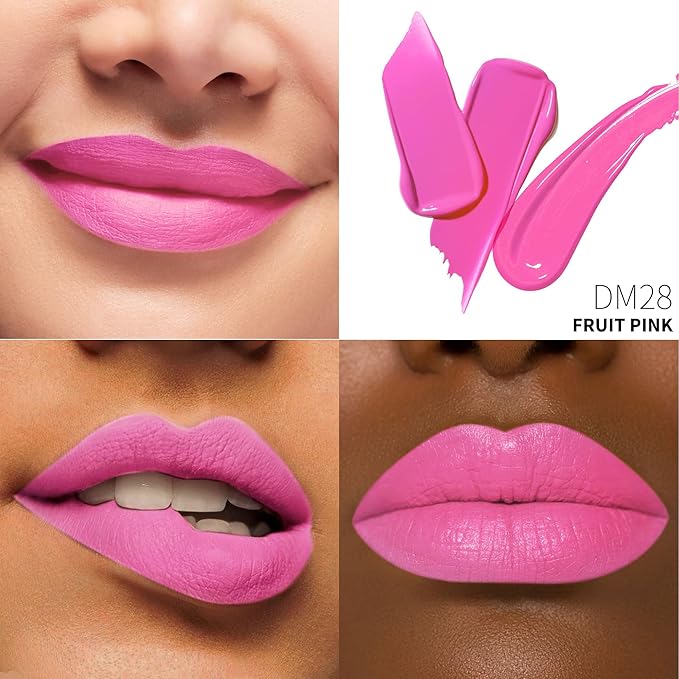 Depuplum Pink Lipstick Matte for Women Superstay Long Lasting Lipsticks