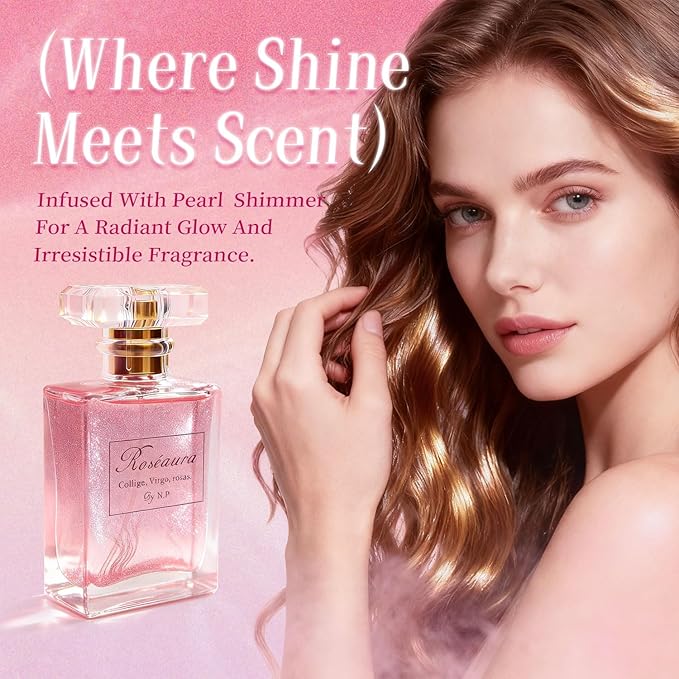 NP NATURES PHILOSOPHY 2-in-1 Hair Perfume Oil, Leave-in Serum Shine Mist for Women, Anti-Frizz Smoothing Spray with Jojoba Oil, Long Lasting Scent Layering Portable Travel Size 1.7 Fl Oz Roseaura