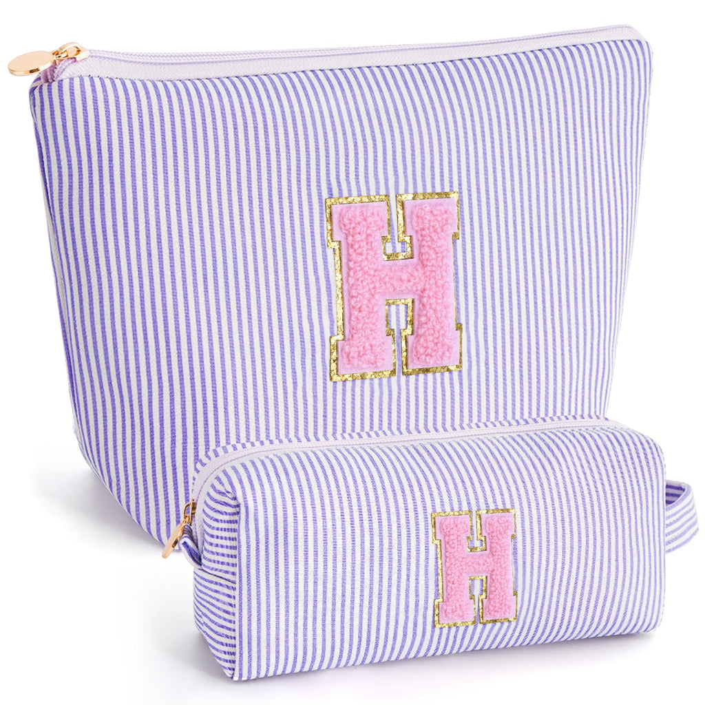 Btffitting Gifts for Teen Girls Women - Birthday Gifts for 10 11 12 13 14 15 16 17 18 Years Old Girl,Makeup Bag Cosmetic Bag,Teacher Gift Trendy Stuff Toiletry Bag - Lavender,H