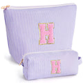 Btffitting Gifts for Teen Girls Women - Birthday Gifts for 10 11 12 13 14 15 16 17 18 Years Old Girl,Makeup Bag Cosmetic Bag,Teacher Gift Trendy Stuff Toiletry Bag - Lavender,H