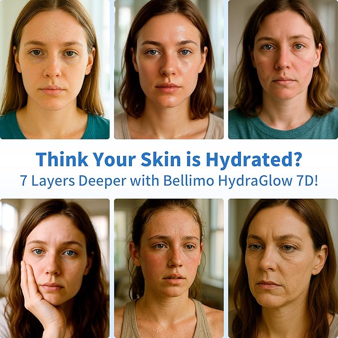 3% Hyaluronic Acid Serum for Face with 7D Multi-Layer Hydration, Ultra Hydrating Face Serum Anti-Aging Facial Moisturizer for Dry & Sensitive Skin Pre-Makeup Skincare Single-Use Vials 1.2ml x 30pcs