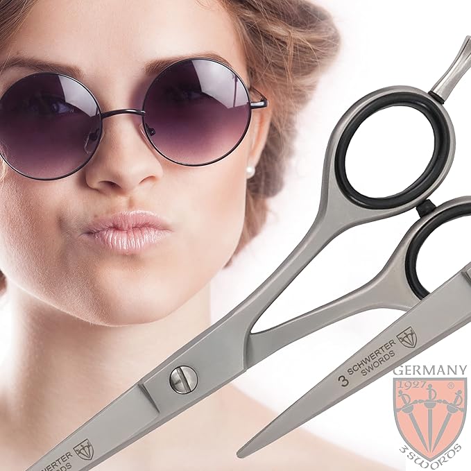 3 Swords Germany - Brand quality professional HAIR scissors, extra sharp