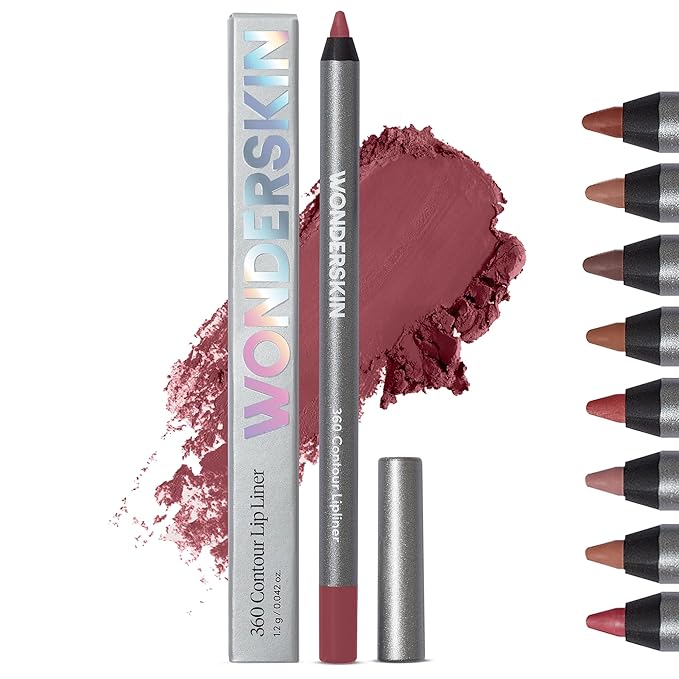 Wonderskin Lipliner Pencil - 360 Contour Lipliner, Longwear, Waterproof
