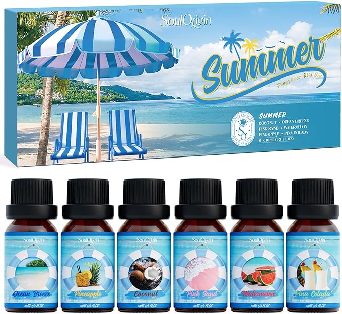 Soulorigin Summer Essential Oils Set