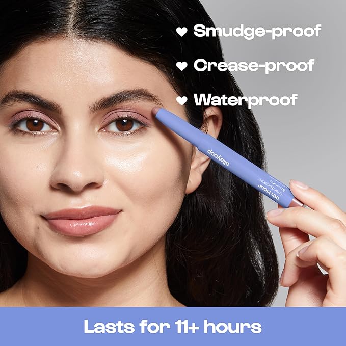 ALLEYOOP 11th Hour Cream Eyeshadow and Liner Stick, Mauve Matte