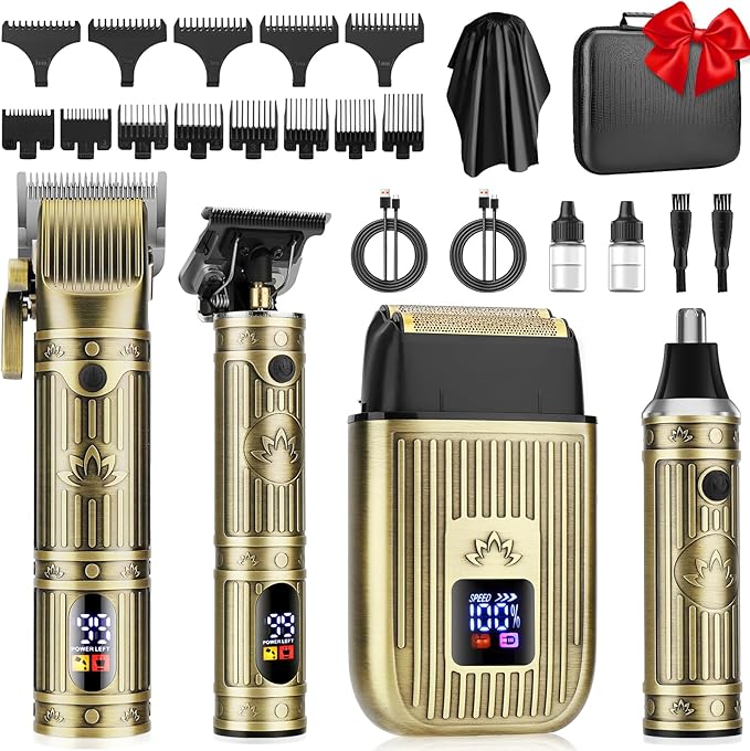 Zesuti Hair Clippers for Men,Beard Trimmer,Men's Foil Shavers Trimmer Set