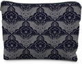 RYYCDOI Goth Gothic Makeup Bag, Halloween Makeup Bag Gifts for Women, Bat Spider Halloween Cosmetic Bag, Gothic Gifts for Women