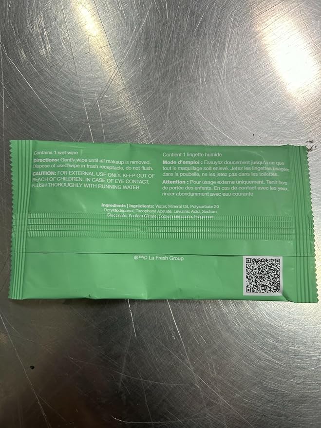 LA Fresh Makeup Remover Wipes With Vitamin E, 200 Count