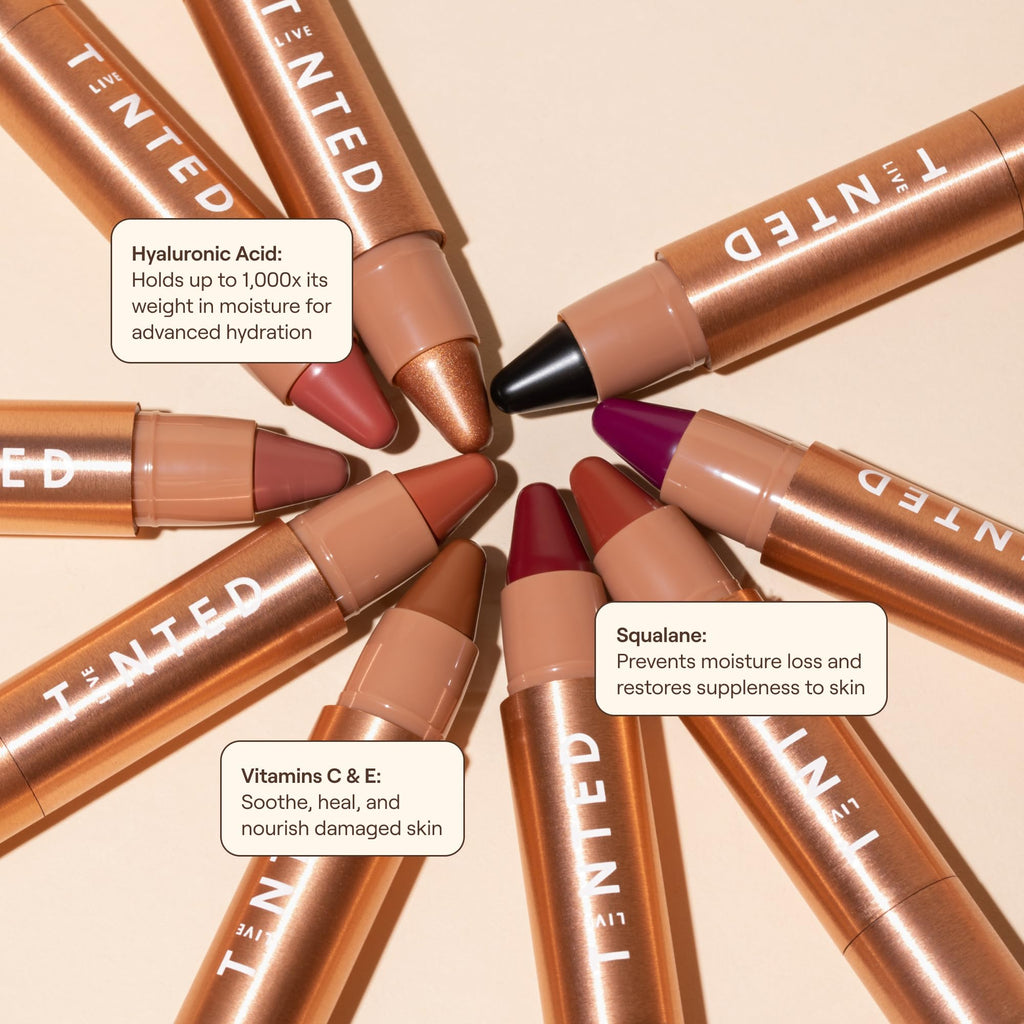 Live Tinted Huestick Multistick - Eye Lip Cheek Cream Stick - Grounded