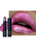 Caedelfly Metallic Lipstick, Magenta Shimmer Lipstick for Halloween 1 PC-07