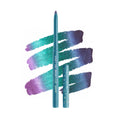 ColourPop Crème Gel Waterproof Chrome Eyeliner - 18HR Wear, Ultra-Pigmented Eyeliner Pencil with Matte & Metallic Finishes - Smudge-Proof, Vegan & Cruelty-Free - Power Trip (0.01 oz)