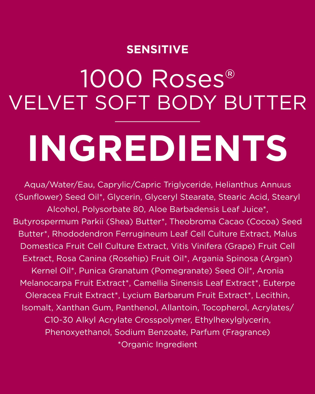 Andalou Naturals 1000 Roses Velvet Soft Body Butter (8 fl oz)