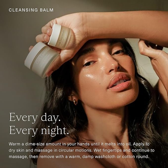 Oak Essentials Cleansing Balm, Balm-to-Oil Makeup Remover, 1.4oz