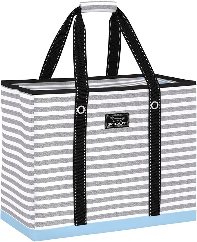 SCOUT 3 Boys Zip Tote - Large Utility Tote, Zips Shut- Oxford News