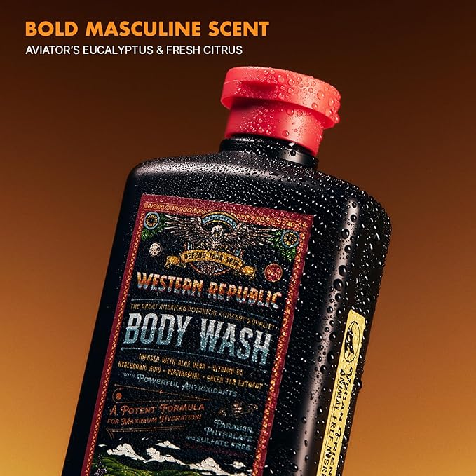 Western Republic - Body Wash Shower Gel Duo - 500ml 2 Pack