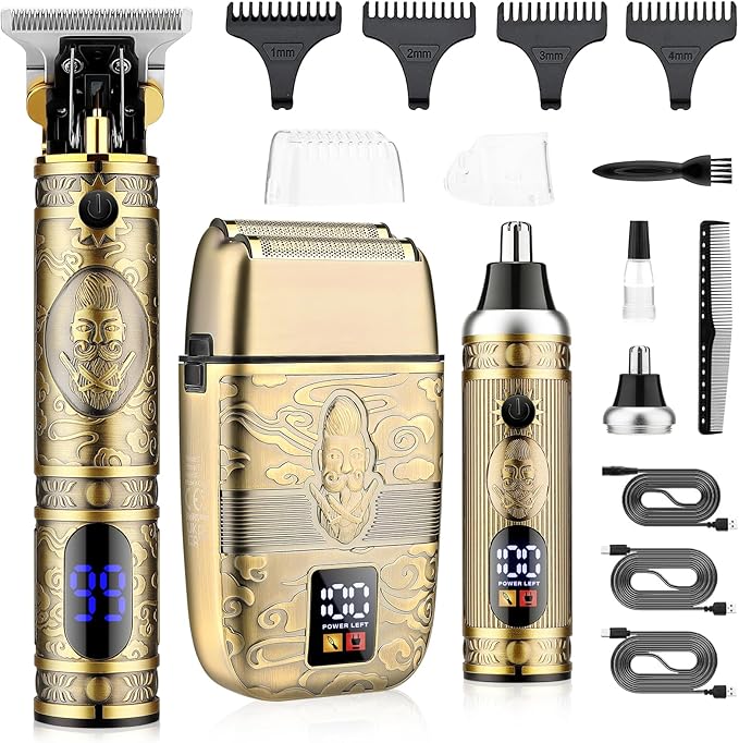 Saoilli Hair Clippers Set, Beard Trimmer Kit,Multi-Function Personal Care