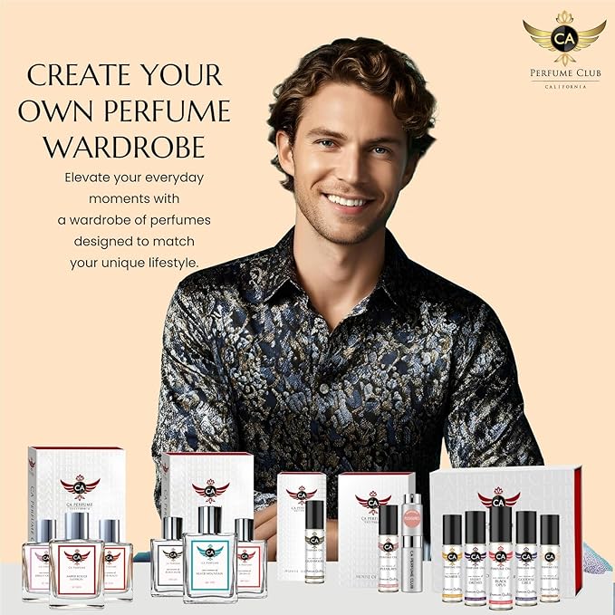 CA Perfume Impression of Angel's Share For Women & Men Replica Fragrance Dupes Eau de Parfum Spray Bottle 3.4 Fl Oz/100ml-X1