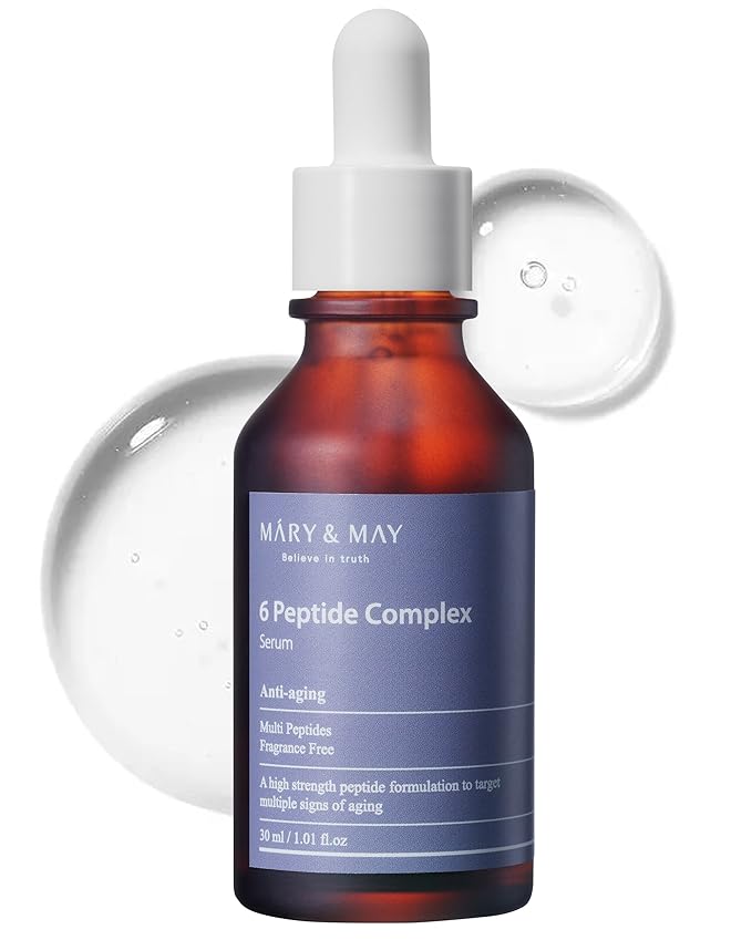 Mary&May 6 Peptide Complex Serum, Copper Peptide + Matrixyl 1.01 fl.oz