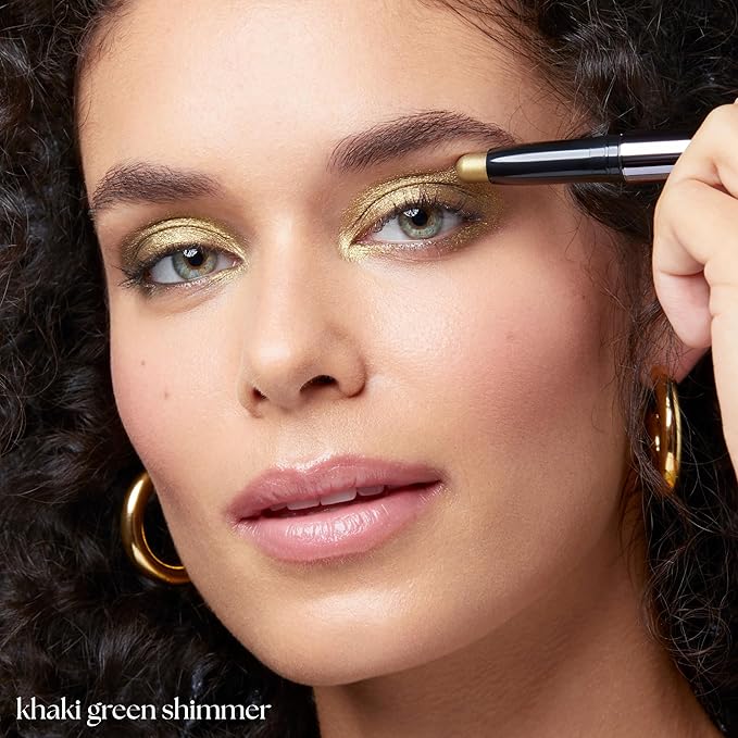 Julep Eyeshadow 101 Crème-to-Powder Eyeshadow Stick, Khaki Green Shimmer