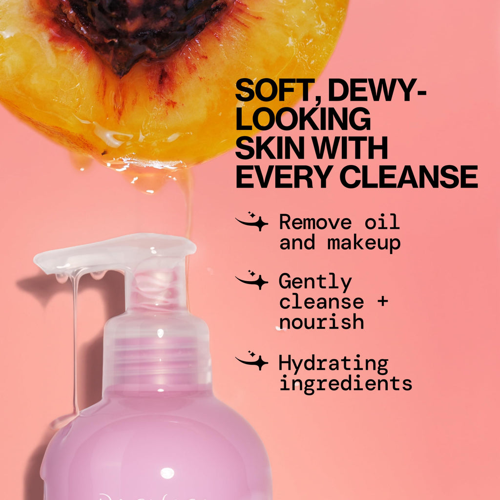 Pacifica Melt For You Facial Cleansing Oil – Hydrating Daily Face Wash & Makeup Remover Oil Cleanser for All Skin Types, Gentle Non-Comedogenic, Vegan, Clean Beauty, Dermatologist Tested 8 fl oz