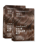 Madison Reed Radiant Hair Color Kit - 7NVA Light Cool Brown (Veneto Brown), Permanent Hair Dye, Dimensional Gray Hair Blending | PPD-Free & Ammonia-Free, 2 Pack