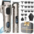 VGRPRO Hair Clippers for Men Professional, Cordless Clipper and Trimmer Set