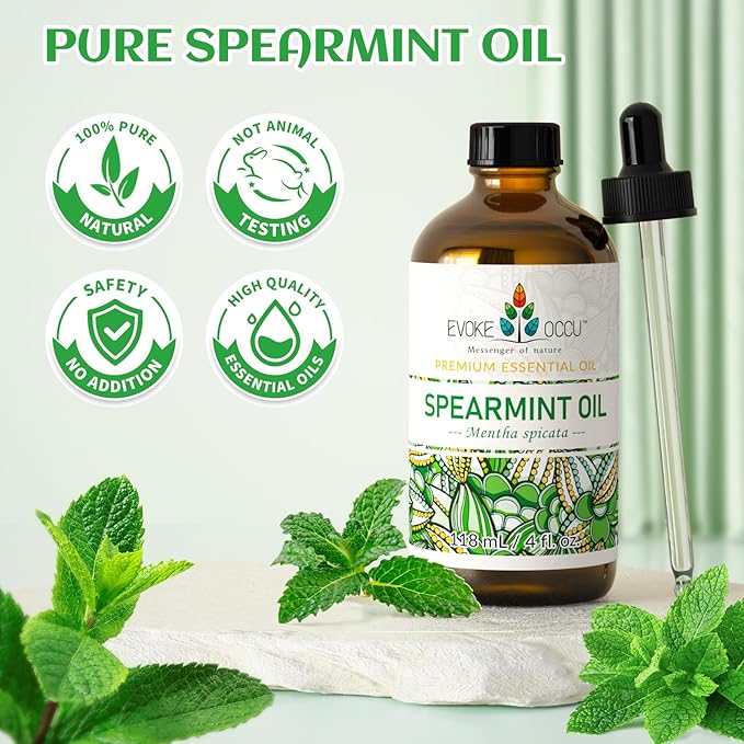 EVOKE OCCU Spearmint Oil for Face, Hair & Scalp Care