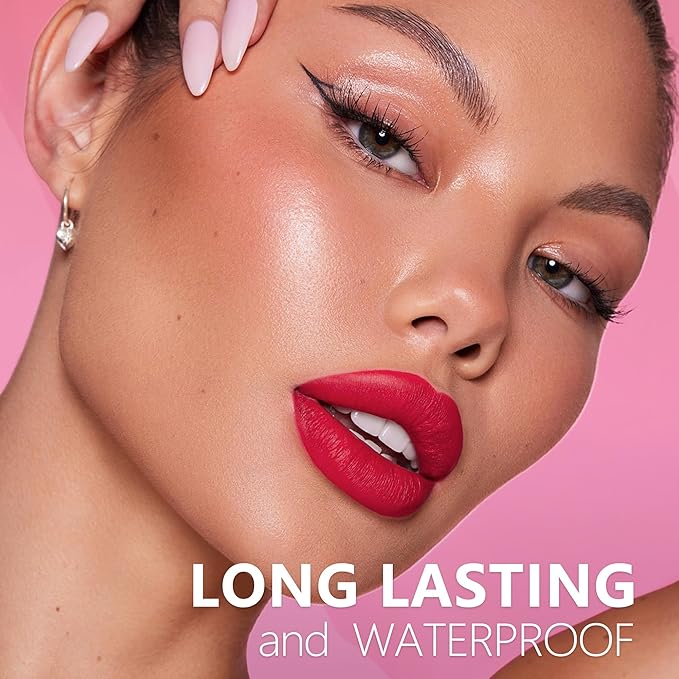 HANLADY Red Lipstick Long Lasting Lipsticks for Women Smudgeproof