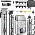 GSKY Professional Hair Clippers, Men's Beard Trimmer & Grooming Kit
