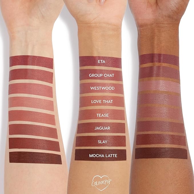 ColourPop So Juicy Plumping Lip Liner with Peptides - Long Lasting Lip Liner for Visibly Plumped & Shaped Lips - Enriched with Smoothing Ceramides & Peppermint - Tease (0.01 oz)
