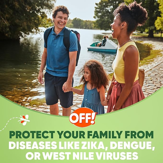 OFF! Deep Woods Insect Repellent Aerosol, Dry, Non-Greasy Formula, Bug Spray with Long Lasting Protection from Mosquitoes, 4 oz