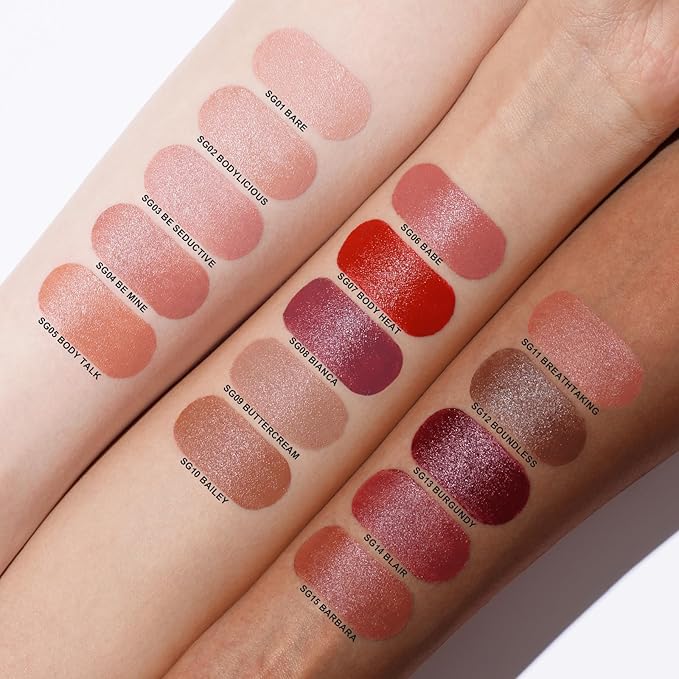 Oulac Sensual Glow Color Rich Satin Lipstick Set 1