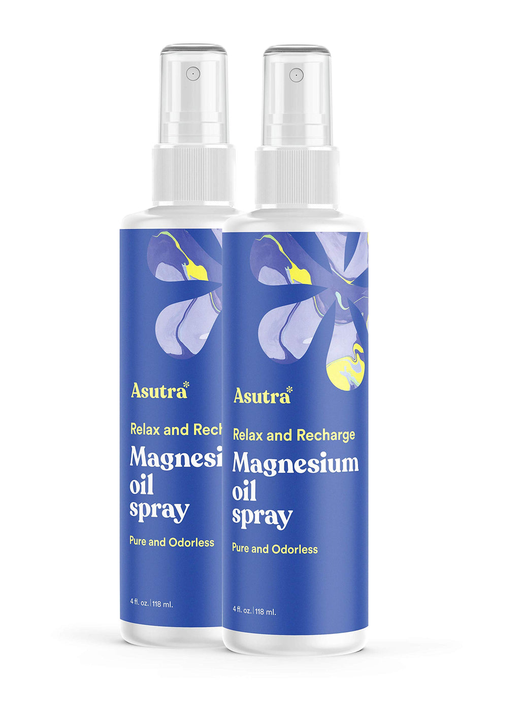 ASUTRA Zechstein Pure Magnesium Oil Spray for Feet and Leg Cramps, Topical