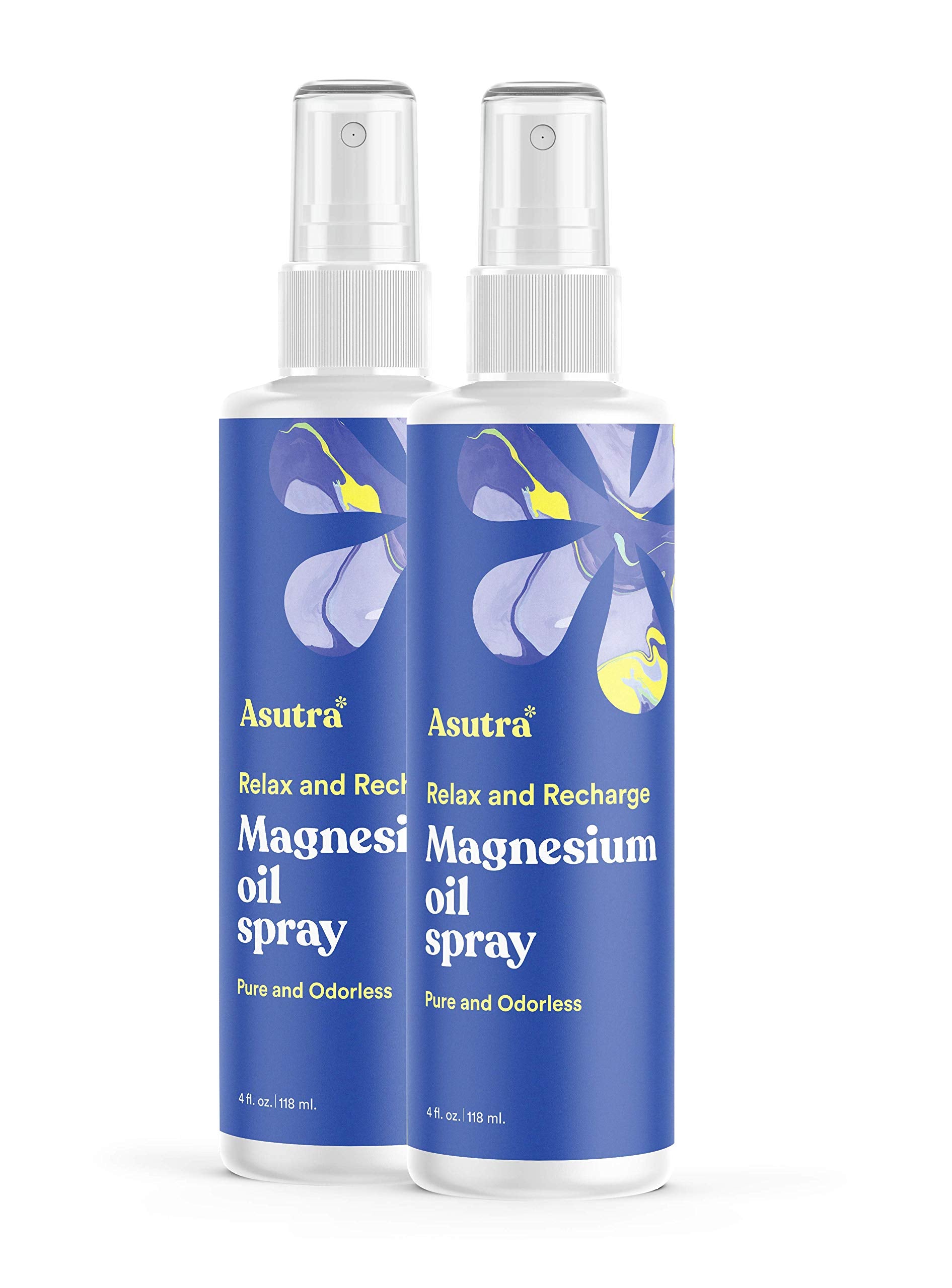 ASUTRA Zechstein Pure Magnesium Oil Spray for Feet and Leg Cramps, Topical