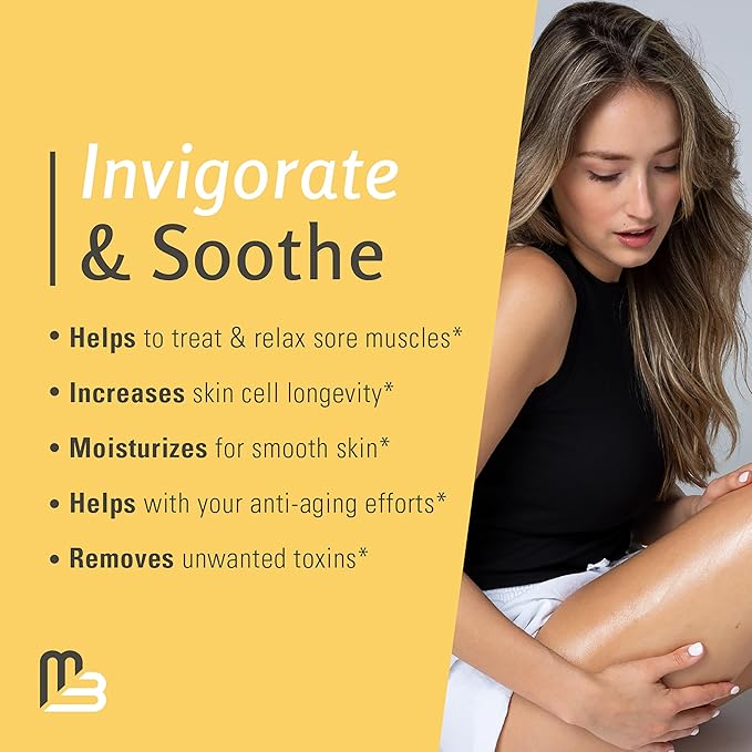 Lymphatic Drainage Oil for Massage Therapy with Ylang Ylang by M3, 8Fl Oz