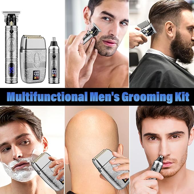 Saoilli Hair Clippers Set, Beard Trimmer Kit,Multi-Use Personal Care