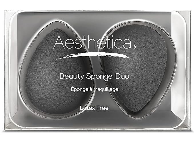 Aesthetica Beauty Sponge Blender, Latex Free & Vegan Makeup Sponge Blender