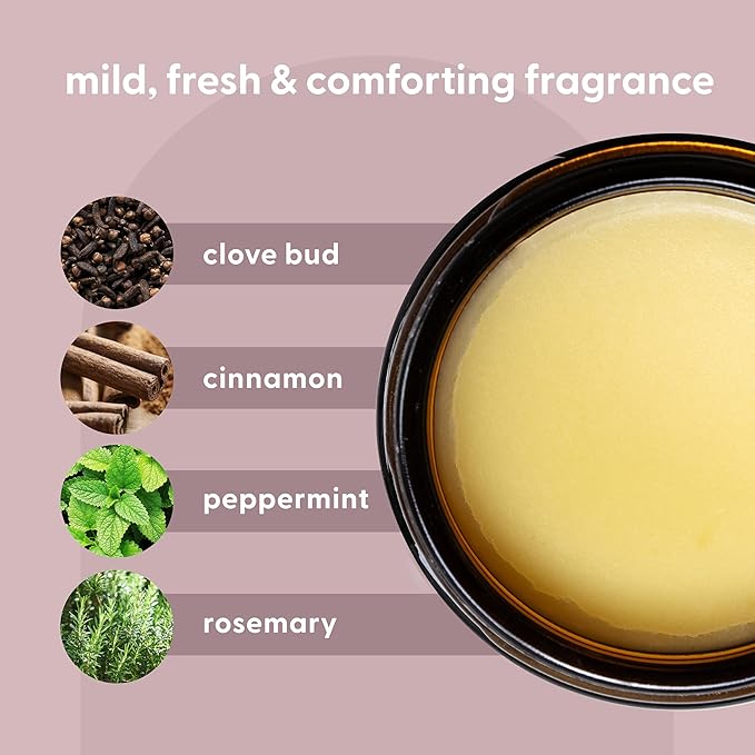 Grass Fed Beef Tallow and Honey Balm for Face - Deeply Moisturizing & Nourishing Beef Tallow Face Moisturizer with Cold-Pressed Olive Oil for Beautiful Skin Glow & Softness (Light Herbal Scent, 2oz)