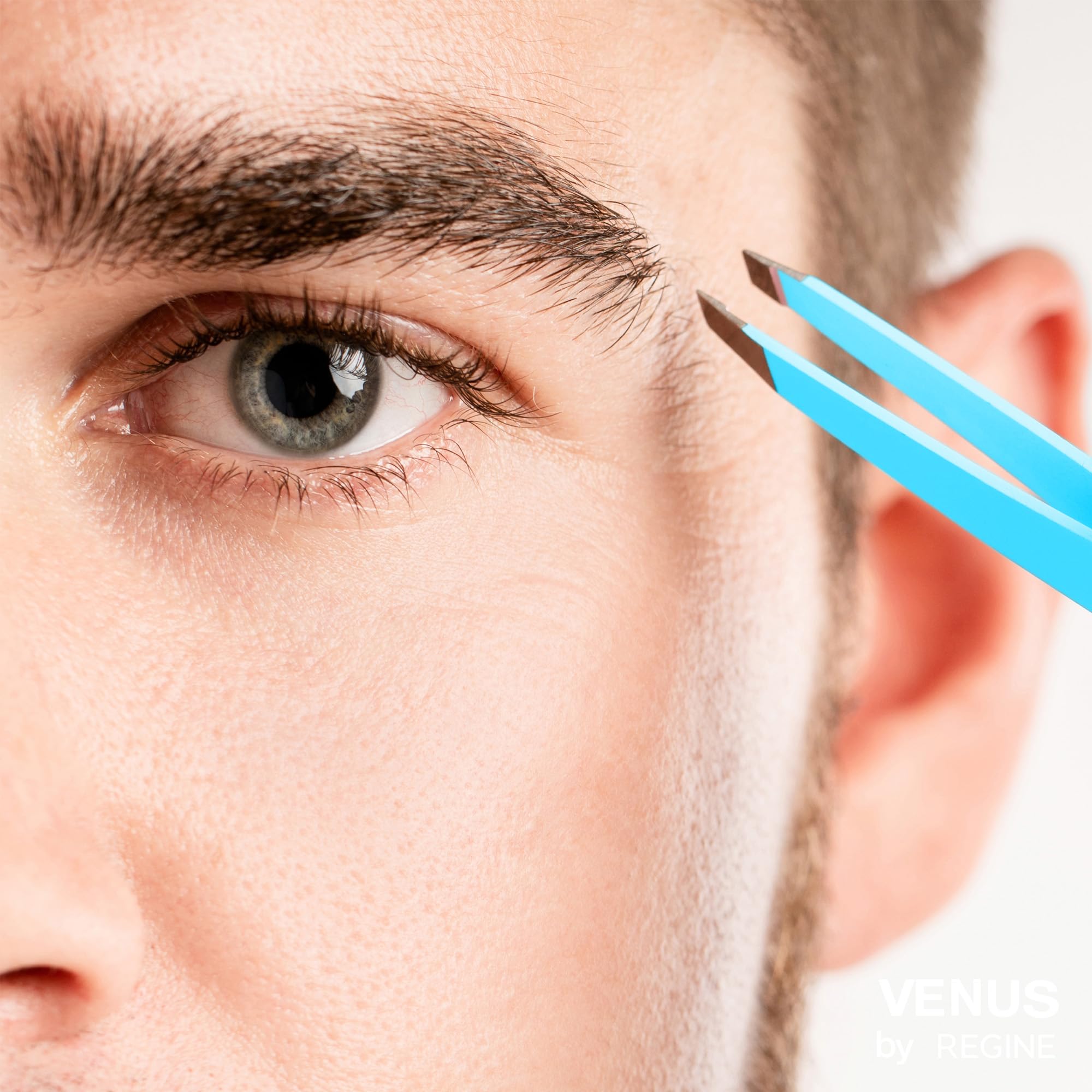 Venus by Regine Slant Tweezers, Blue