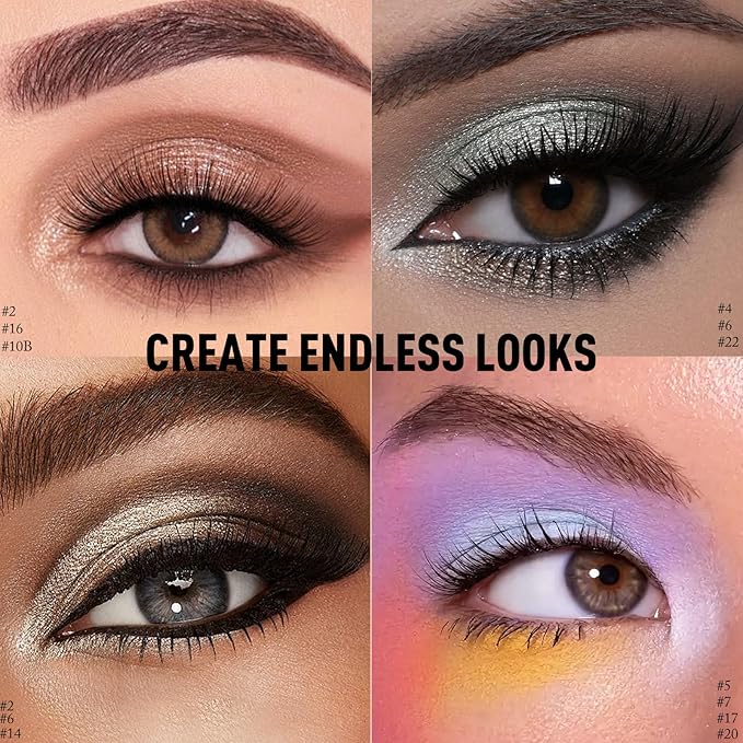 Wugbc Eyeshadow Stick Mauve, Matte Cream Eye Shadow Stick Waterproof Neutral Nude Eyeliner Brightener Pencil Crayon Long-Lasting Eye Highlighter Makeup for Older Women Easy to Use High Pigmented