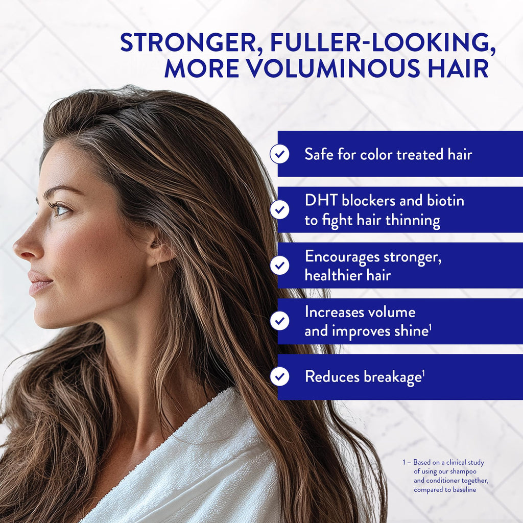 Routine Wellness Shampoo & Conditioner Rose Hips Set + Hair Serum