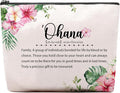 CEASQVAA Hawaiian Travel Souvenirs Gifts for Women - Makeup Bag Cosmetic Bag for Hawaii Trip, City Themed Travel Essentials Bag Pouch