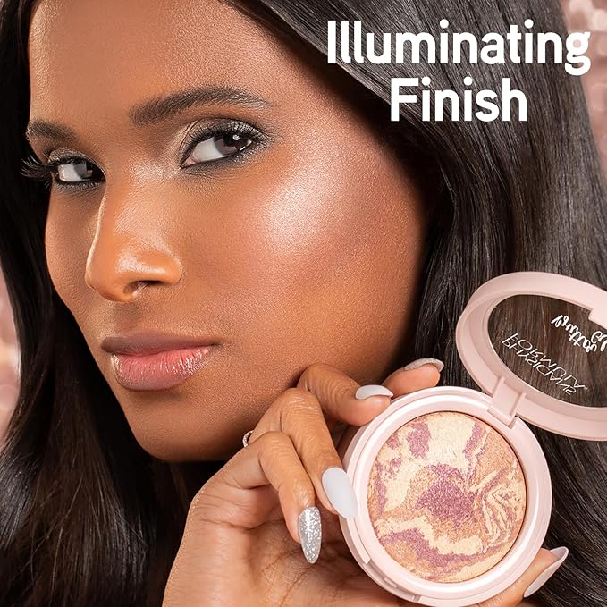 Physicians Formula Butter Glow Pressed Powder, Radiance-Boosting Face Powder with Murumuru Butter for Soft-Focus Finish – Natural Glow