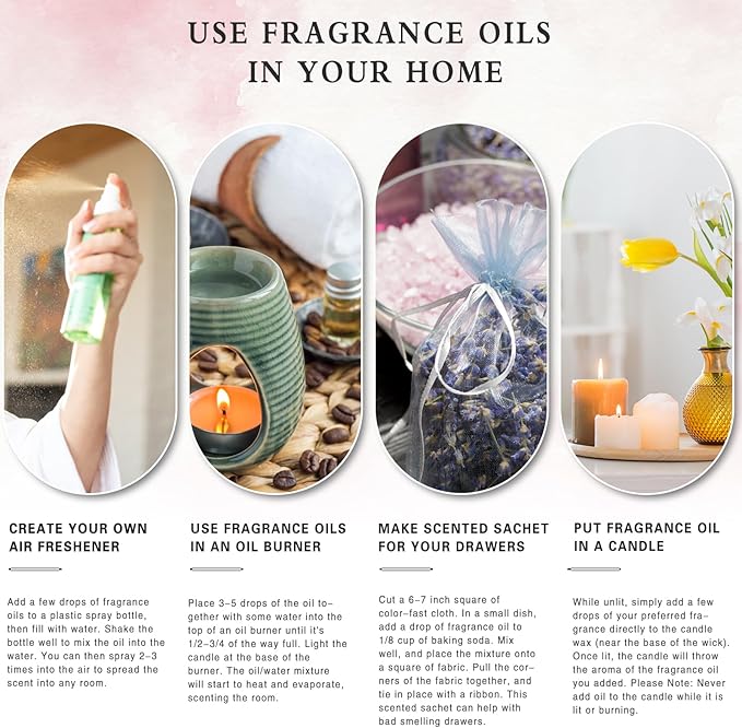 PHATOIL Japanese Magnolia Fragrance Oil for Diffuser Aromatherapy 3.38FL.OZ