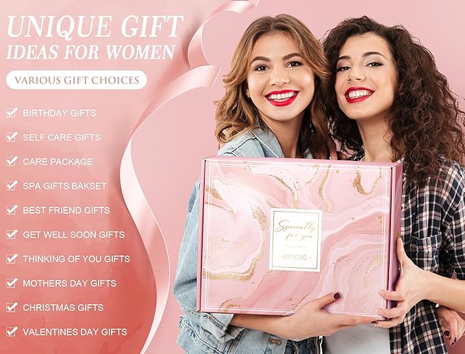 Birthday Gifts for Women Spa Baskets Self Care Package Get Well Soon Gifts