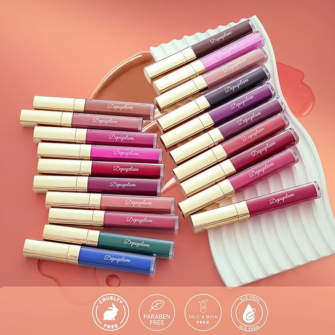 Depuplum Nude Lipstick Matte for Women Superstay Long Lasting Lipsticks