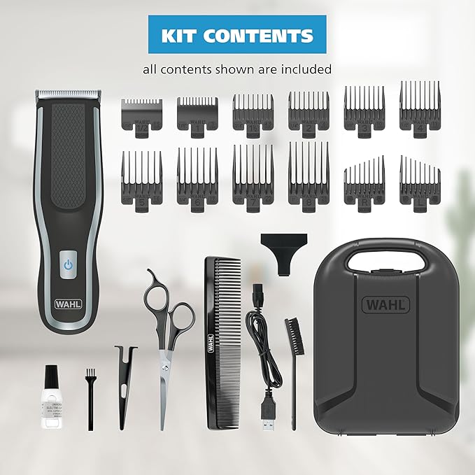 Wahl Self-Haircut Pro Lithium Ion Cordless Hair Clipper for DIY Haircuts