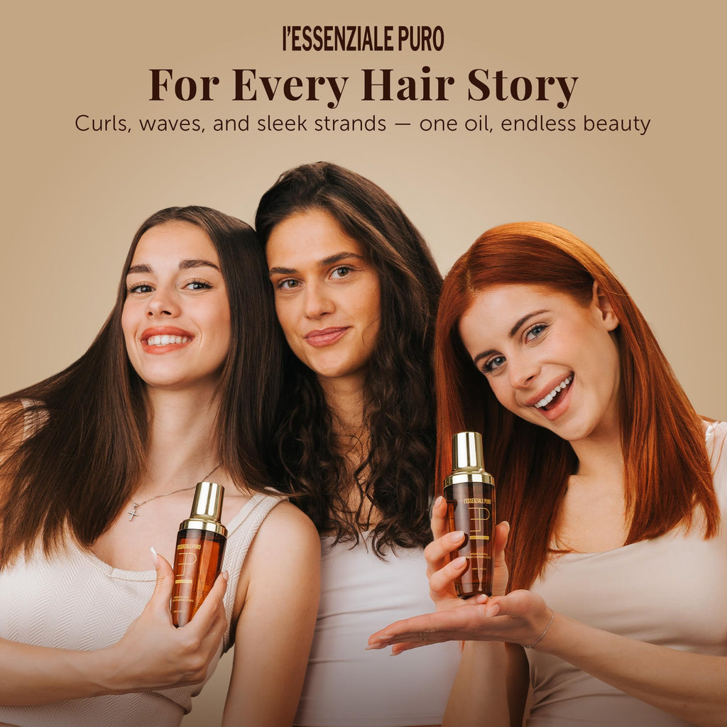 LEPURO Moroccan Argan Oil for Hair and Skin — Anti-Frizz, Non-Greasy, Shine